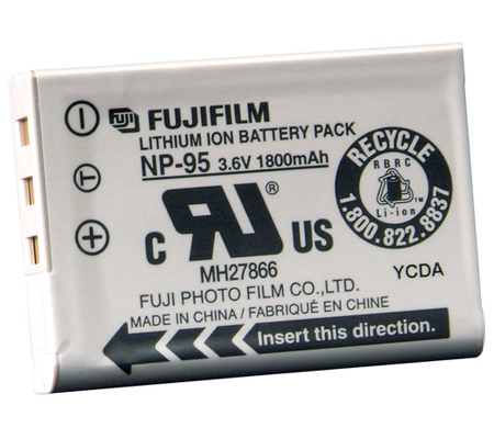 Fujifilm NP-95 Battery  for Fujifilm X100T/ X100S/ X100  X30  X-S1  FinePix F31FD