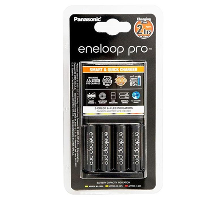 Panasonic Eneloop Smart-Quick Charger 4xAA 2500mAh