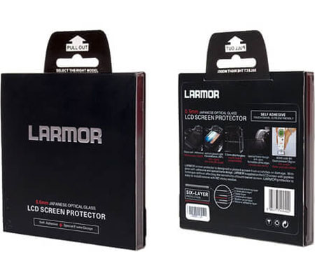 Larmor LCD Glass Protector for Sony A9/A7R III/A7R II/A7SII/A7II/A7 III