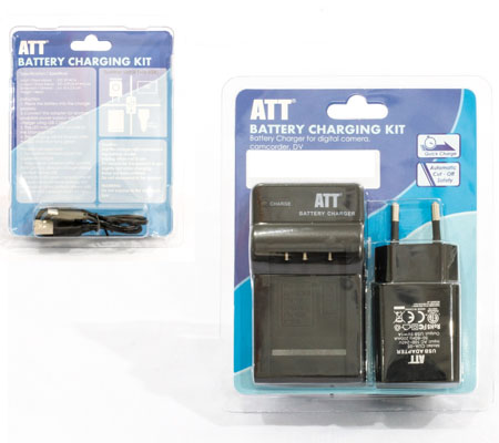 ATTitude DC-NIK-09 Charger for Nikon P7000/P7100/P7700/D3000 Series/D5500/D5300/DF