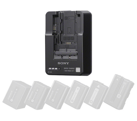 Sony BC-QM1 Charger for Battery H, P, V, M, and W series