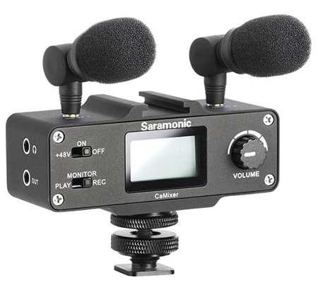 Saramonic CaMixer Stereo Condenser Microphone Kit