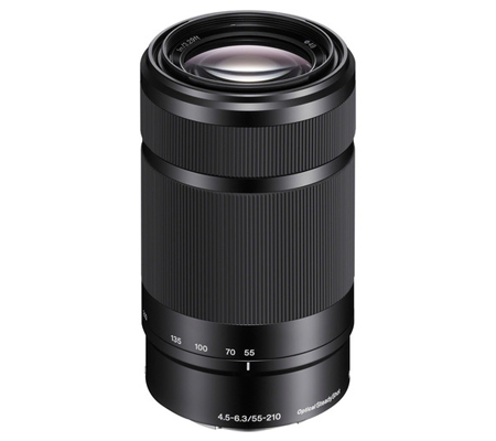 Sony E 55-210mm f/4.5-6.3 OSS Black