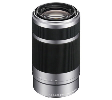 Sony E 55-210mm f/4.5-6.3 OSS Silver