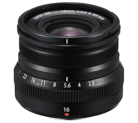 Fujifilm XF 16mm f/2.8 R WR Black