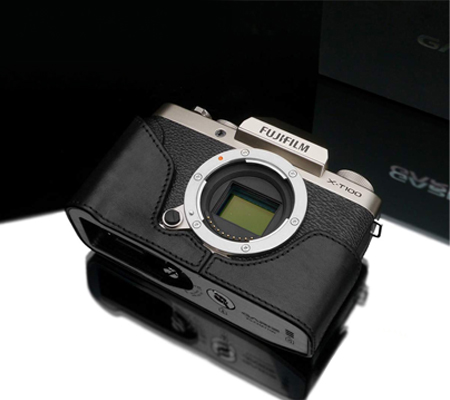 Gariz XS-CHXT100BK Half Case for Fuji X-T100 Black
