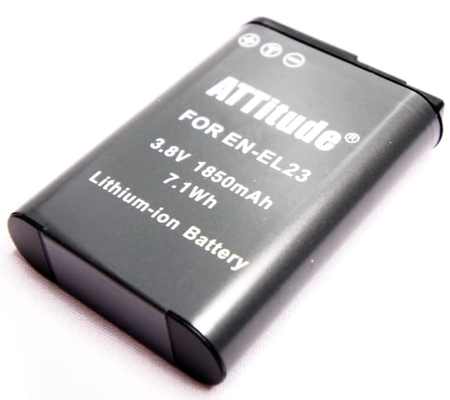 ATTitude EN-EL23 For Nikon P900/ P610S/ S810/ P600