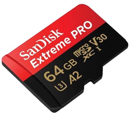 Sandisk Micro SDXC Extreme Pro 64GB UHS-1 (170Mb/s Read, 90Mb/s Write)