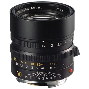 Leica 50mm f/1.4 Summilux-M ASPH Black (11891)