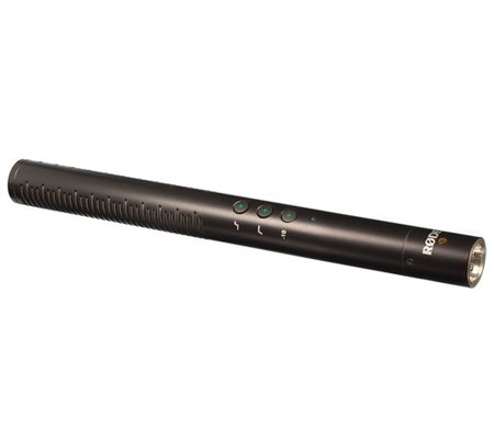 Rode NTG4+ Shotgun Microphone with Digital Switches and Built-In Rechargeable Battery