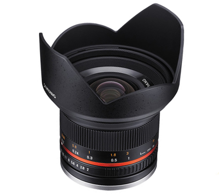 Samyang 12mm f/2.0 NCS CS Lens for Fujifilm X-Mount Black