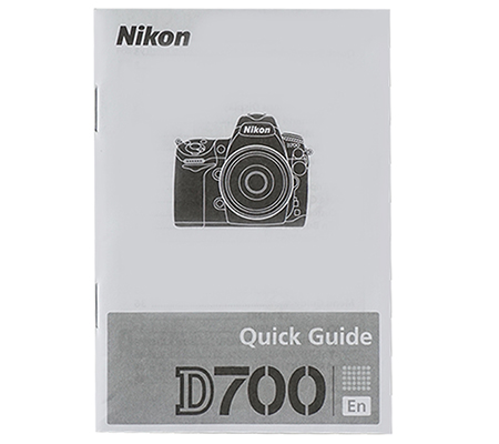 Nikon D700 Manual Book