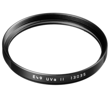 Leica E49 UVa II Filter Black (13035)