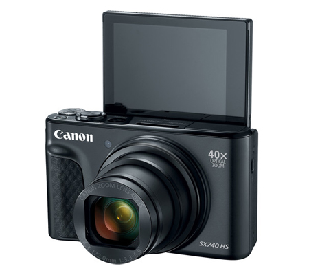 Canon PowerShot SX740 HS Digital Camera (Black)