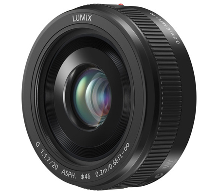 Panasonic Lumix G 20mm f/1.7 II ASPH Black