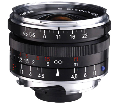 Zeiss for Leica M C Biogon T* 21mm f/4.5 ZM Black