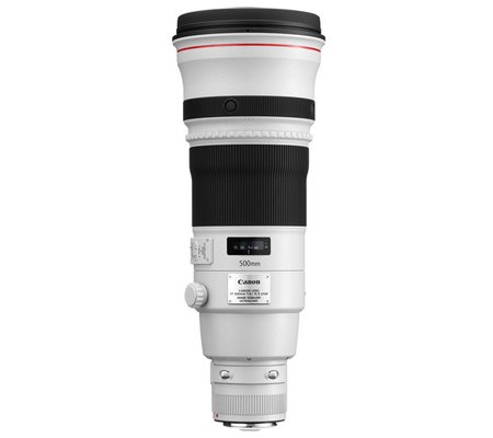 Canon EF 500mm f/4L IS II USM.
