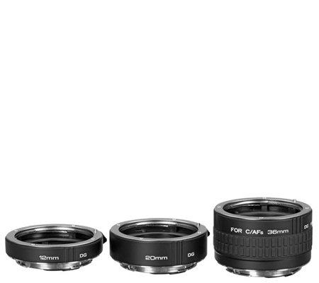 Kenko Extension Tube Set (12mm, 20mm, 36mm) 3 Ring for Nikon.