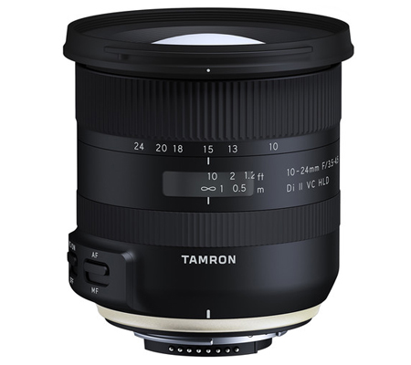 Tamron 10-24mm f/3.5-4.5 Di II VC HLD for Nikon F Mount APSC