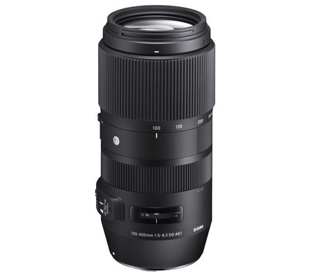 Sigma 100-400mm f/5-6.3 DG OS HSM Contemporary for Canon EF Mount Full Frame.