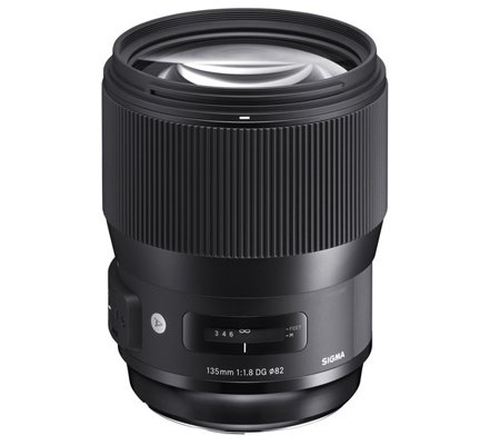 Sigma 135mm f/1.8 DG HSM Art for Canon EF Mount Full Frame.