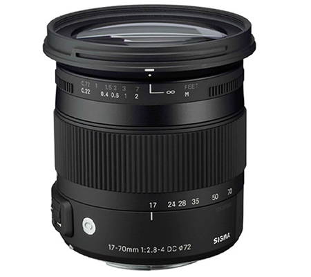 Sigma for Nikon 17-70mm f/2.8-4 DC Macro OS HSM Contemporary (C).