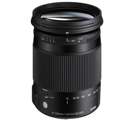 Sigma 18-300mm f/3.5-6.3 DC Macro OS HSM Contemporary for Canon EF Mount Full Frame