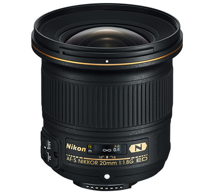 Nikon AF-S 20mm f/1.8G ED