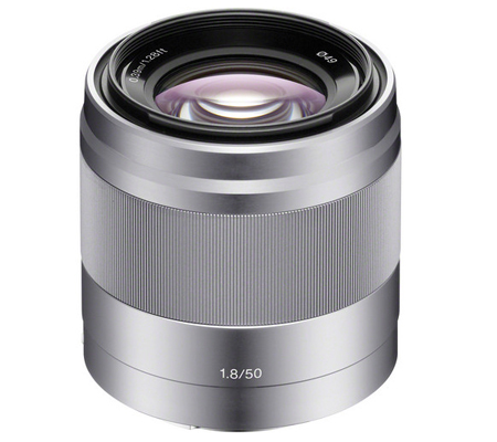 Sony E 50mm f/1.8 OSS Silver