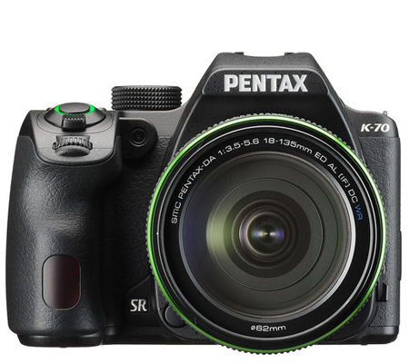 Pentax K-70 Kit 18-135mm DSLR Camera.