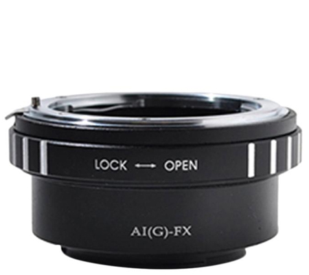Optic Pro Adapter Nikon G Lens to Fuji X-Mount Camera