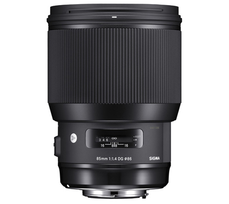 Sigma 85mm f/1.4 DG HSM Art for Canon EF Mount Full Frame.
