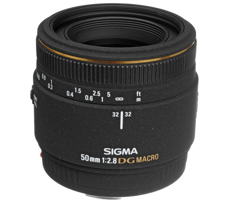 Sigma for Canon 50mm f/2.8 MACRO EX DG.