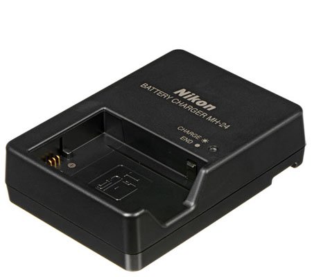 Nikon MH-24 Charger Battery EN-EL14 or EN-EL14a for Nikon P7000/ P7100/ P7700/ D3000