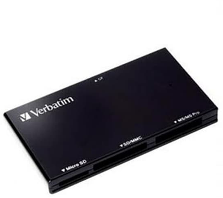 Verbatim USB 3 4 in 1 Card Reader Black