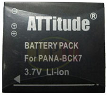 ATTitude Panasonic DMW-BCK7E Battery for Lumix DMC-FX77/DMC-FS37/DMC-FS35/DMC-FH25