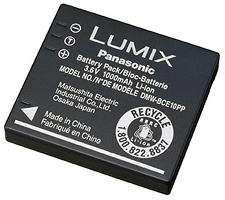 Panasonic DMW-BCE10E Battery for Panasonic F20/ FS6/ FX30/ FX33/ FX38/ FX500/ FX520