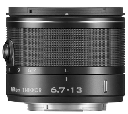 Nikon 1 Nikkor 6.7-13mm f/3.5-5.6 VR Black.