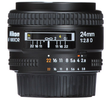 Nikon AF 24mm f/2.8D.
