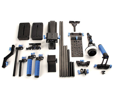 Redrockmicro Ultimate Universal Bundle MicroFollowFocus Blue