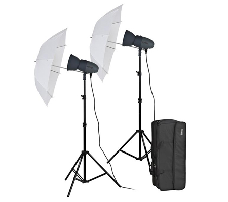 Visico VL-150+ 220V Umbrella Studio Lighting Kit