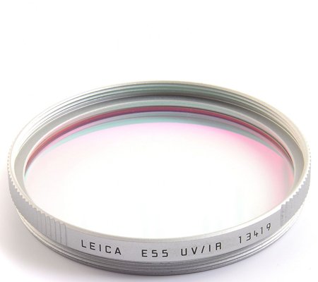 Leica E55mm UV/IR Silver (13419)