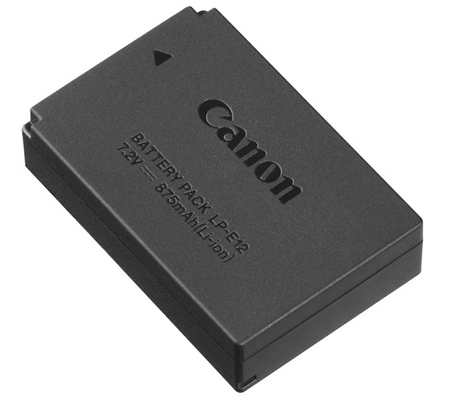 Canon LP-E12 Battery for Canon EOS M/EOS 100D/EOS M10/EOS M100/EOS M50/PowerShot SX70HS