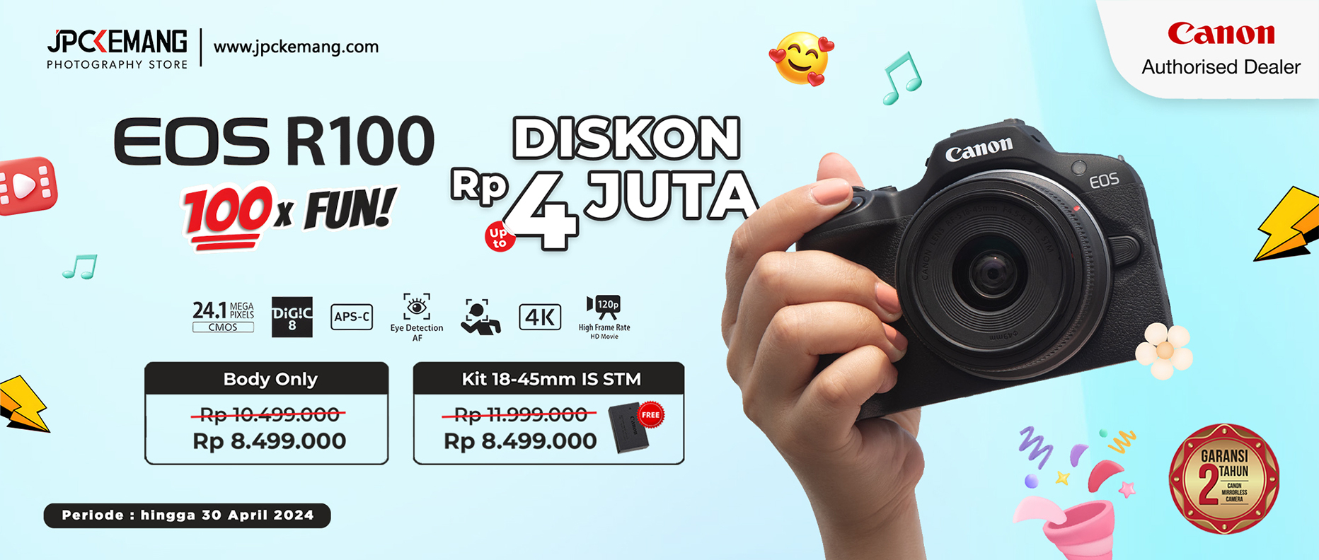 Toko Kamera Online Terpercaya di Jakarta | JPC Kemang